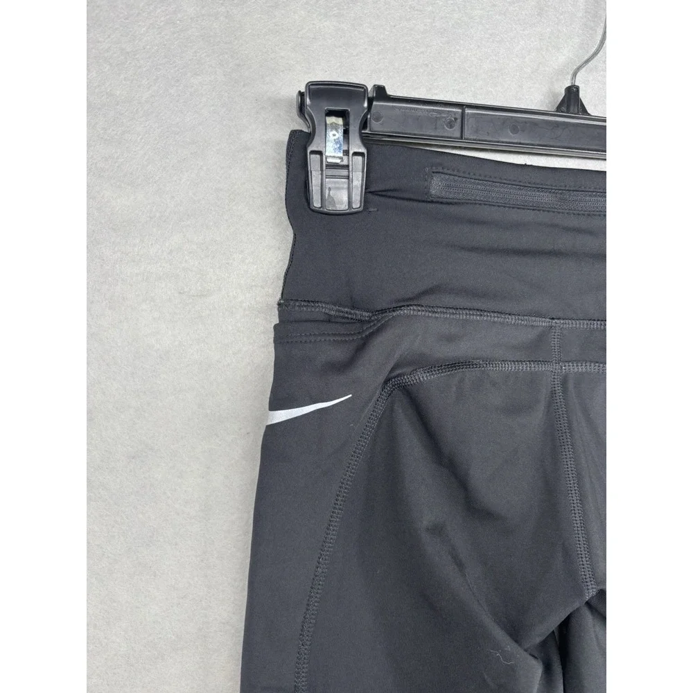 Nike Women's XS Epic Fast Mid-Rise Running Leggings‎ CZ9240-010 Black